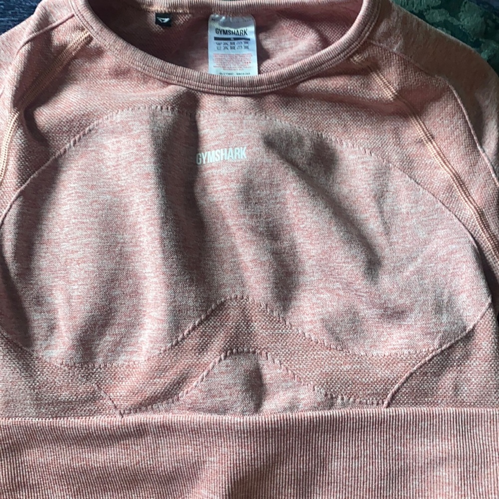 GYMSHARK Pink Crop SM